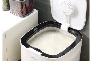 Thùng Đựng Gạo Chống Ẩm Mốc Mối Mọt Tiện Lợi ECOCO 5kg